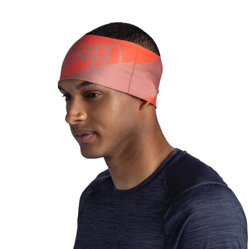 BUFF CoolNet UV® Wide Headband orange Unisex Adult Size Onesize - Image 2
