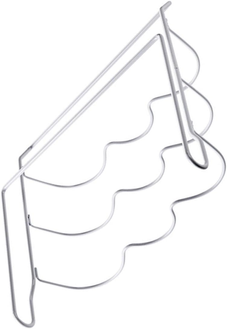 Alipis White Iron Beer Bottle Hanging Rack for Fridge Kitchen Storage