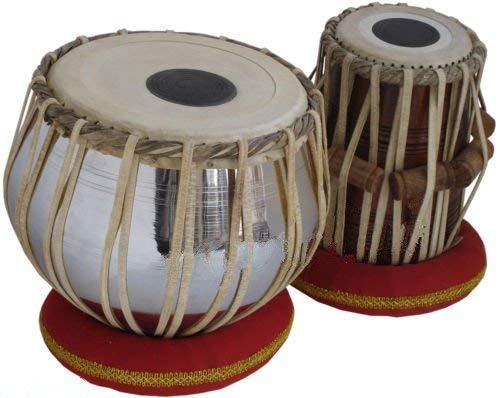 SARWAN SINGH AND SONS Professional Wooden Indian Musical Instrument Bayan Tabla, Dayan Tabla For Beginners & Students/Boys/Girls