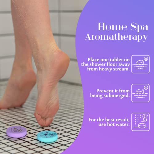 Shower Steamers Aromatherapy 18-Pack Shower Bombs For Women, Eucalyptus Lavender Menthol Essential Oil Shower Steamer, Organic Shower Tablets Valentines Day Birthday Gifts For Women Men #TOP4