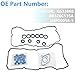 Valve Cover Gasket Kit VS50879R for Ford F-150 F150 3.5 Turbo Expedition Transit 150 250 350 Lincoln Navigator, Automotive Replacement Valve Cover Gasket Sets Replace VS 50879 R GS33868 BR3Z6C535A
