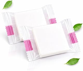 Sooshi Hotel Soap 10g Square (Pack of 500) - Amazing Fragrance | Transparent Pouch | Small Soap for Hotel Rooms, Resorts |... Price In India