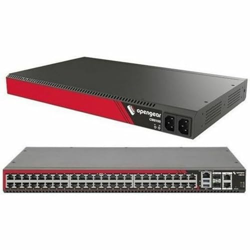 Opengear CM8148 Console Manager Server, Dual AC (Renewed)