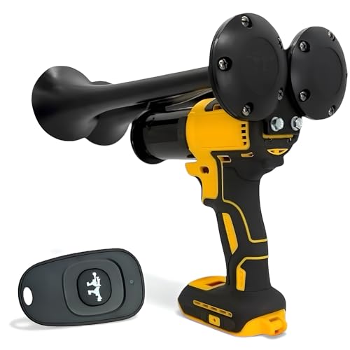 Impact Train Horn – Remote-Controlled, 130dB, Cordless Drill Air Horn