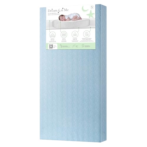 Image of Dream On Me 2-in-1 Little Lullaby Baby Crib Mattress, GREENGUARD Gold