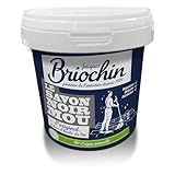 JAQUES BRIOCHIN desde 1919 – Jabón negro blando – con aceite de linaza – desengrasado, certificado Ecocert – Fabricación francesa – 600 g