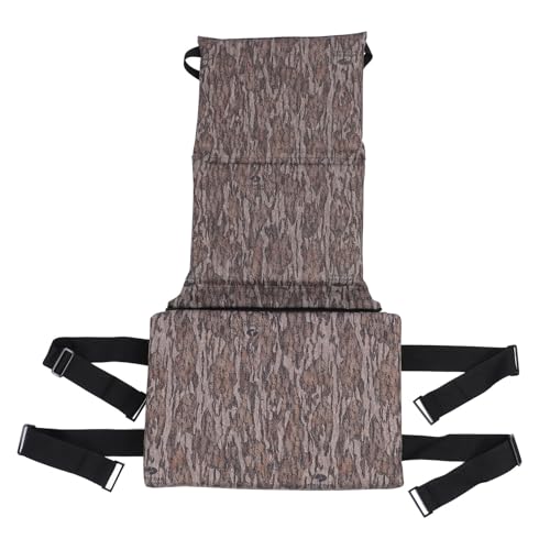 Asiento para soporte de árbol ajustable cojín plegable de camuflaje