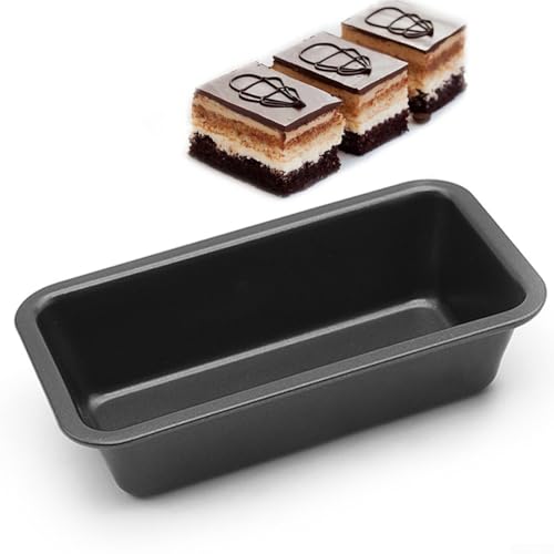 5 pulgadas de acero al carbono pan tostada pan pan pan antiadherente rectángulo hornear para el molde para el uso del horno