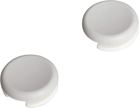 Timorn Analog Stick Cap Circle Pad Replacement 3D Joystick Cover for New 3DS / 3DS / 3DSLL / 3DSXL / 2DS Controller Light Gray