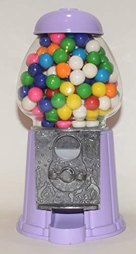 Gumball Dreams Classic Gumball Machine/Candy Dispenser, 15 Inch With Stand - Light Purple