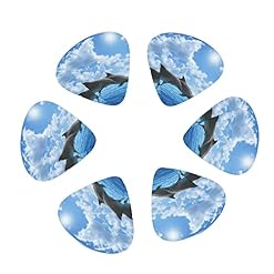 Ensemble de 12 médiators de guitare Two Dolphins pour guitare acoustique, guitare électrique, contrebasse, ukulélé - Les Beatles, Paul McCartney, John Lennon, RIngo Starr, George Harrison Ensemble de 12 médiators de guitare Two Dolphins pour guitare acoustique, guitare électrique, contrebasse, ukulélé – Image 2