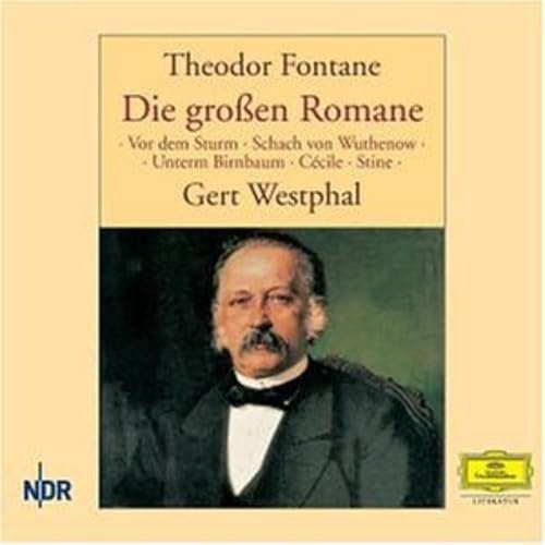 Die großen Romane, Box 1, 38 Audio-CDs: Vor dem Sturm; Schach von Wuthenow; Unterm Birnbaum; Cecile; Stine