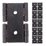 Qualité : fabriquées en fer, ces charnières sont conçues pour offrir performance et résistance à une utilisation intensive. charnières pour portes battantes de café, charnières pour clôtures en bois