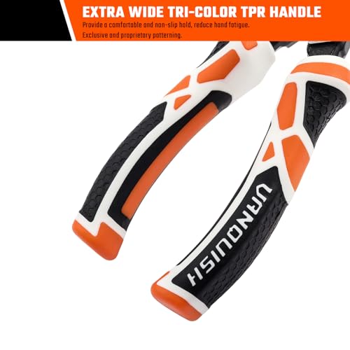 Vanquish 3237 8 Inch High Leverage Long Needle Nose Pliers Heavy Duty Wire Cutters 3237 thumb #3