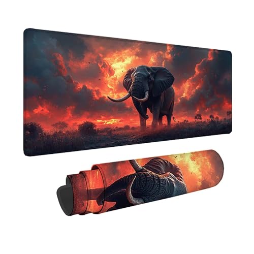 Grand tapis de souris souris XXL noir 1500 x 800 mm antidérapant