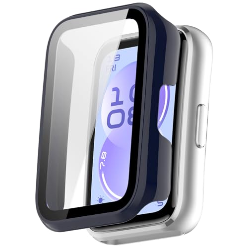 For HUAWEI Band 11/Band 11 Aluminum Edition �J�o�[ PC�f�� �t�@�[�E�F�C WATCH Band 11/Band 11 Aluminum Edition �P�[�X �K���X�t�B������̌^ �S�ʕی� ��d�\�� �h�o ��