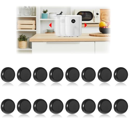 Deslizador de electrodomésticos de cocina, 16 piezas autoadhesivas para electrodomésticos de cocina, utensilios útiles para el hogar, deslizadores de encimera de cocina para electrodomésticos de