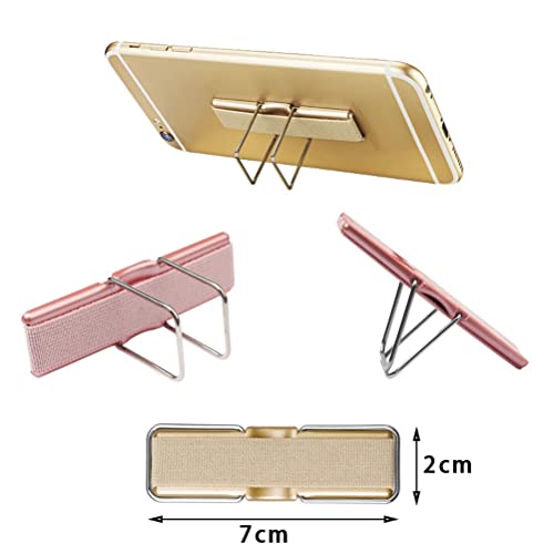 4 Pcs Finger Strap Phone, Phone Strap Phone Finger Holer Back Of Phone Grip With Stand Universal Elastic Finger Holder For Phone #TOP15