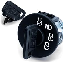 HD Switch Ignition Switch Replaces Gravely Ariens 01588300 15883 for ZT XL Mini ZT Zoom 34 42 50 1434 1534 1540 1634 1640 1740 1744 1840 1842 1844 1944 2040 2044 2048 Includes 2 Key & Free Carabiner