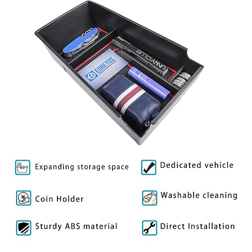 Center Console Organizer Tray for Kia K5 GT Line DL3 Accessories 2021-2026 by EDBETOS - Used condition - Image 4