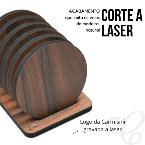 Porta copo para mesa bolacha porta copo de cerveja chope