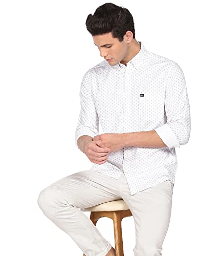 Image of Arrow Men's 100% Cotton Slim Fit Shirt
