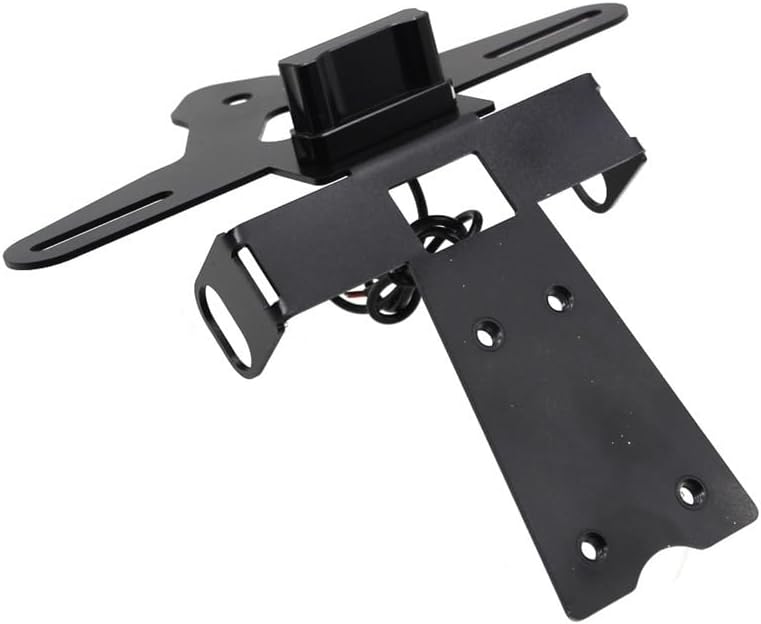 Motorcycle License Plate Bracket Motorcycle L E D License Plate Light Bracket Frame Tail Holder for Ho&n&da CB750 Hornet CB 750 2023