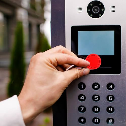 Token Keypad 125Khz Writable RFID Proximity Keyfobs, 50 PCS Proximity ID Card Key ...