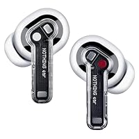 Nothing Ear cuffie bluetooth con Audio Hi-Res, Cancellazione attiva del rumore intelligente,...