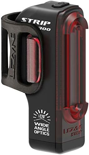 Lezyne Strip Drive Pro 300 Rear Light - Black/Bicycle Cycling Cycle Biking Bike Ride Mountain MTB Road Street City Urban Commuting Commute Lighting LED Bright Dark Night Red Tail Taillight