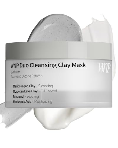 WNP Duo Cleansing Clay Mask Niacinamide & Hyaluronic Acid –