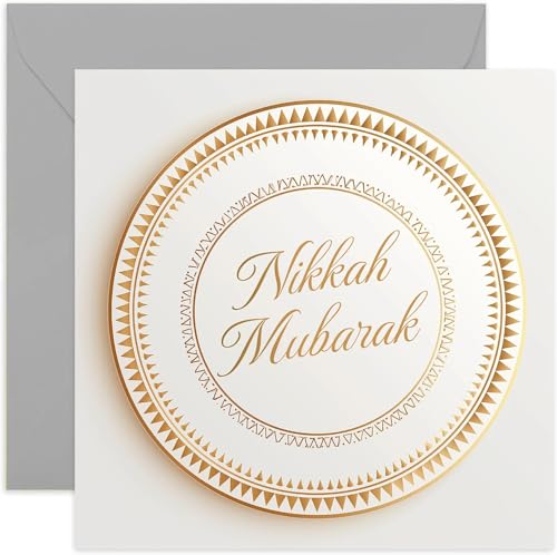 Nikkah Mubarak Card