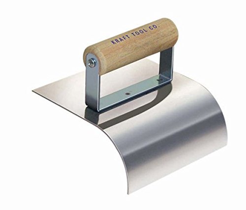 Kraft Tool CF659 2-Inch Radius 2-1/2-Inch Lip Deco Edger, 6 x 6-Inch