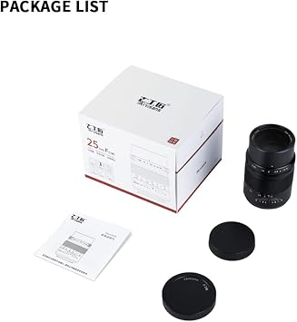 7artisans Sony E-Mount Aynasız Kameralar için 25 mm F0.95 Geniş Açı Geniş Açıklık Manuel Odaklı Sabit Lens APS-C NEX 3 3N 5 NEX 5T NEX 5R NEX 6 7 A6400 A5000 A5100 A6000 A6100 A6300 A6500 A6 A6 A650 A6500 A65000 A6 66000