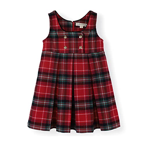 Hope & Henry Girls' Sleeveless Button Front Jumper #TOP21
