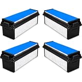 4 Pack Engine Air Filter Compatible with Freightliner Cascadia 2018-2022