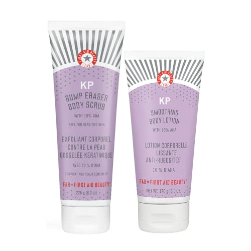 First Aid Beauty KP Bundle KP Smoothing Body Lotion 6 oz and KP