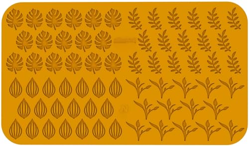 silikomart Giardino - Stampo in Silicone N.68 Foglie 40X25 H