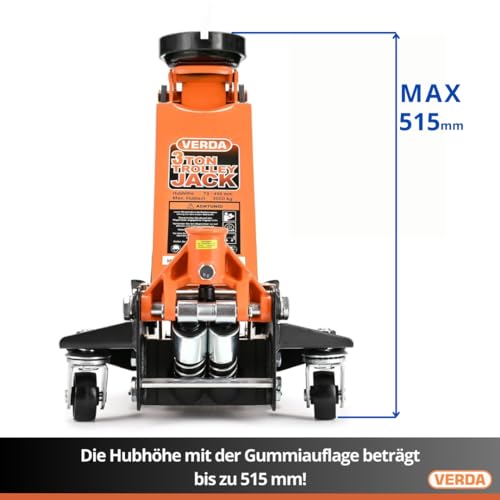 Rangierwagenheber Sellnet 3 Tonnen mit Zubehör