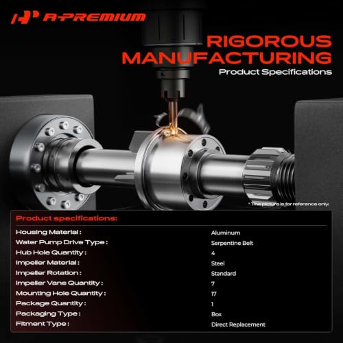 A-Premium Engine Water Pump (DOHC 6Cyl 4.0L) Compatible with Toyota by A-Premium - Used condition - Image 3