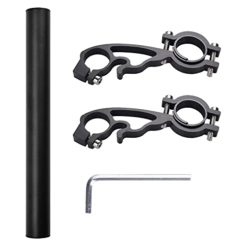 Vrttlkkfe 自転車ハンドルバーエクステンダー 25cm自転車ハ