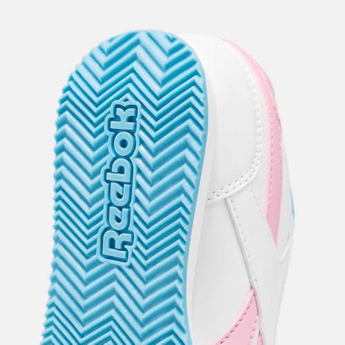 Reebok Mädchen Royal Cl Jog 3.0 Sneaker, White Astrorose Digitalblue, 37 EU