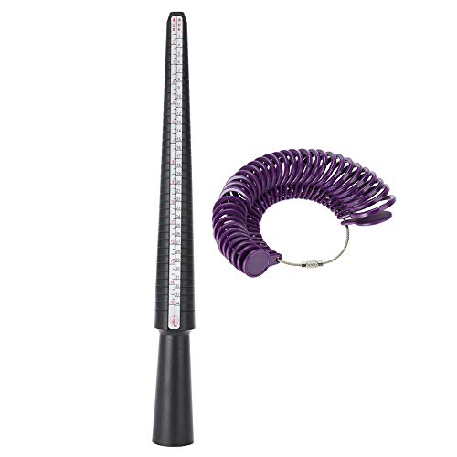 Ring Sizer, Finger Gauge, Economical Jewelry Measuring Finger Measure Tool for Wedding Rings