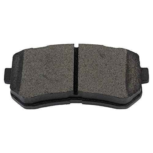 Image of TRQ Rear Brake Pad and Rotor Set Semi Metallic Coated Rotors Compatible with 2015 Hyundai Sonata with Manual Parking Brake 2014-2016 Kia Cadenza Manual Parking