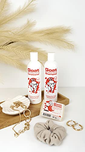 Goat Soap Moisturizing Shampoo & Conditioner Value Pack - Sulfate, Paraben, And Petrochemical Free - Shampoo And Conditioner Set - Manuka Honey #TOP3