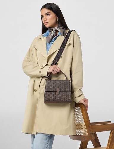 Image of Lavie Luxe Women's Mono Ipsy25 Satchel Handbag | Satchel Bag for Work | Ladies purse | Stylish Shoulder Bag | Gift For Women