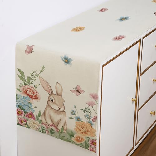 Easter Bunny Table Runner 50% Off - Colorful Spring Decor - Image 5
