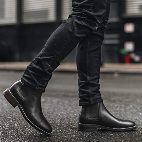 Thursday Boot Company Men's Duke Chelsea Leather Boot, Black, 8.5 by Thursday Boot Company - Used condition - Image 3