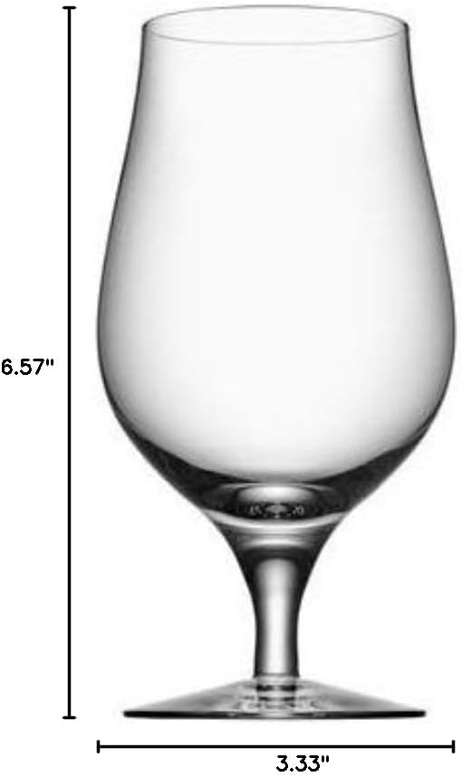 Juego de 4 Copas de Cerveza Orrefors Taster Personalizadas miniatura 3