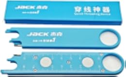 Jack Automatic Needle Threader for Sewing Machines - Quick Thread Tool with Fast Thread Feature, Sewing Machine Accessory for Home Quilting, Clothing Crafts, Tailors & DIY Lovers